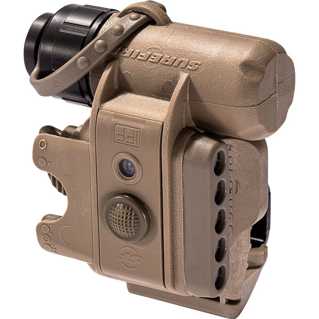 SureFire HL1 Hands-Free Multi-Output HelmetLight with Integrated Rotational Platform Mounting System (yellow green )