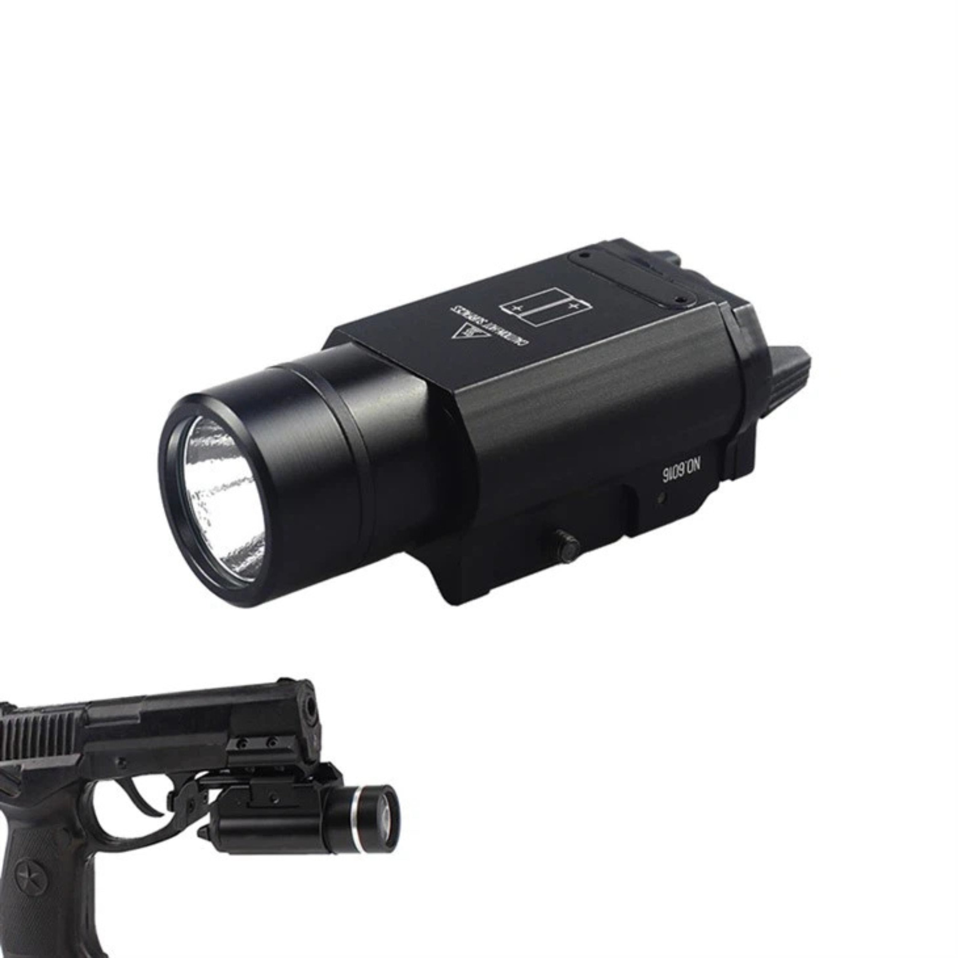 6016 High Output Tactical LED Beam with Quick Release Platform Mounting Hardware