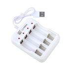 4-Slot Intelligent USB Battery Charger with High-Efficiency Smart Protections for Tactical Hardware