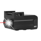 500 Lumen Rechargeable Dual Beam Light and Precision Targeting Pointer for Compact Platforms