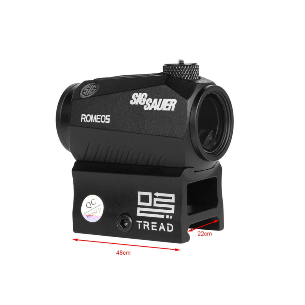 Sig Romeo5 Compact Red Dot Siight Black For Rapid Aiming On Gon.