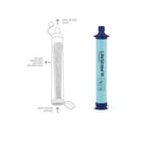 Lifestraw Personal Water Filter for Travel, Hiking, Camping and Survival - Blue