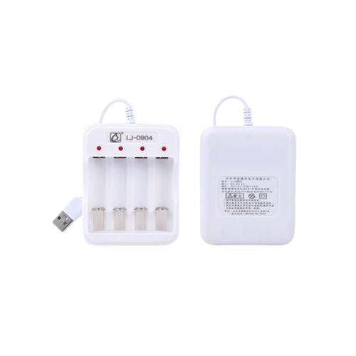 4-Slot Intelligent USB Battery Charger with High-Efficiency Smart Protections for Tactical Hardware