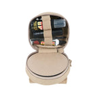 Side view of the Otis Tactical System soft pack cleaning kit for M4 and M16 rifles in a compact black zippered case.