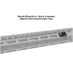 UTG® M-LOK Black Matte Mount for Secure Carrying and Device Attachment Hardware