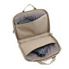 Professional Tactical Pistol Case with Integrated Magazine Pouches for Secure Range Hardware