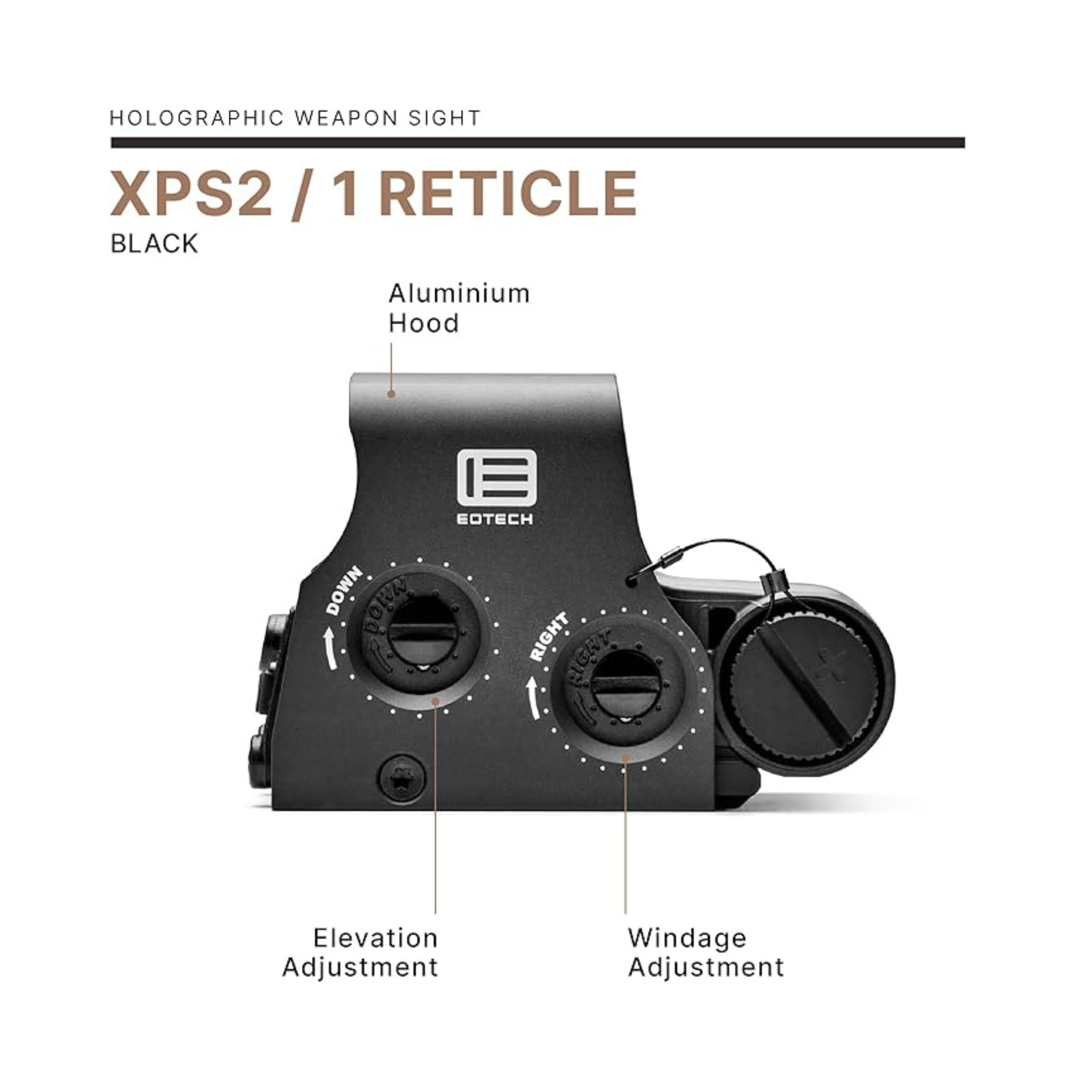 Compact EOTECH XPS2 Holograafic Weepon Siight With Red Retiicle For Tactical Gon.