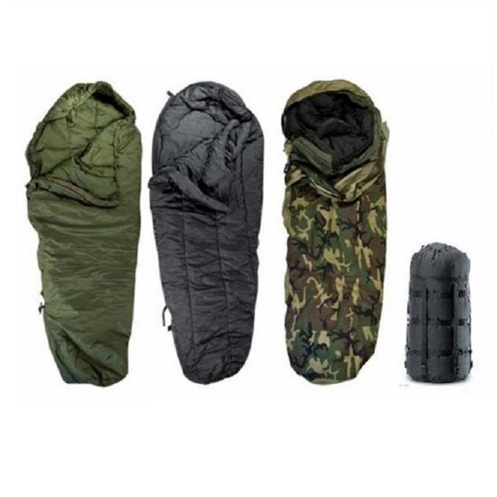 Authentic USGI Military 3-Bag Modular Sleep System Surplus for All-Weather Field Survival