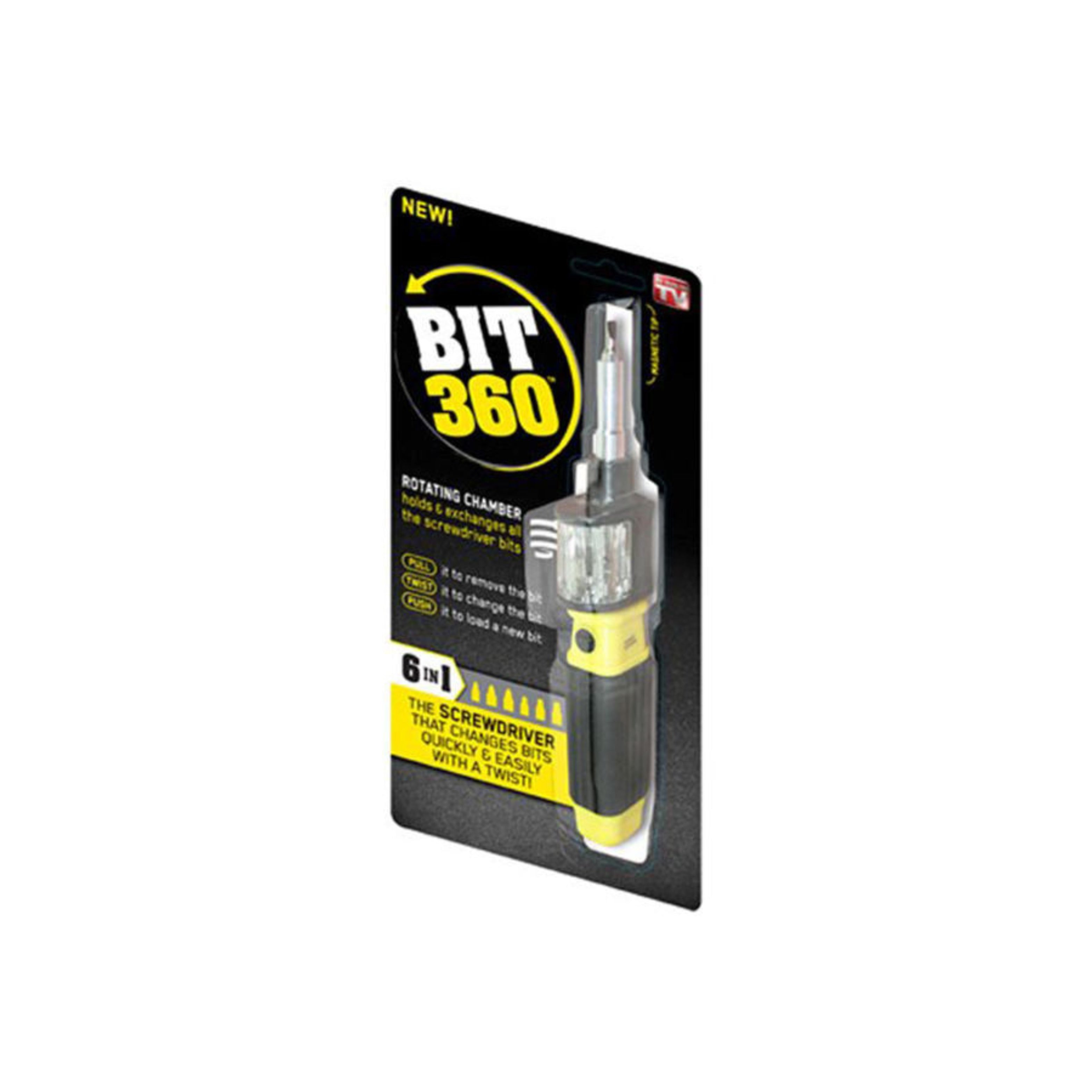 Bit 360 All-in-One Rotating Bit Screwdriver for Fast Hardware and Gear Repair