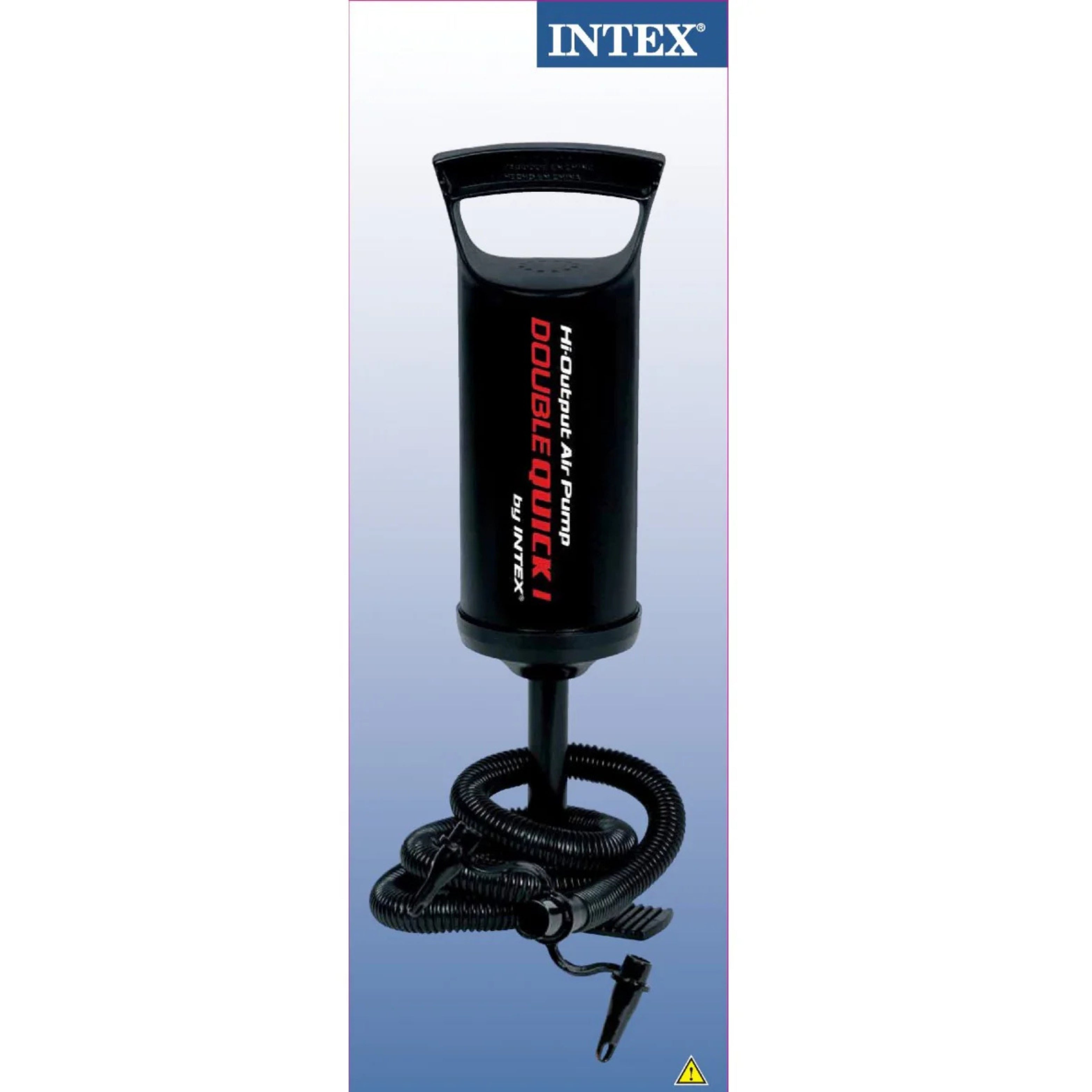 INTEX 11.4-inch Hi-Output Manual Air Pump for Rapid Inflation and Outdoor Gear