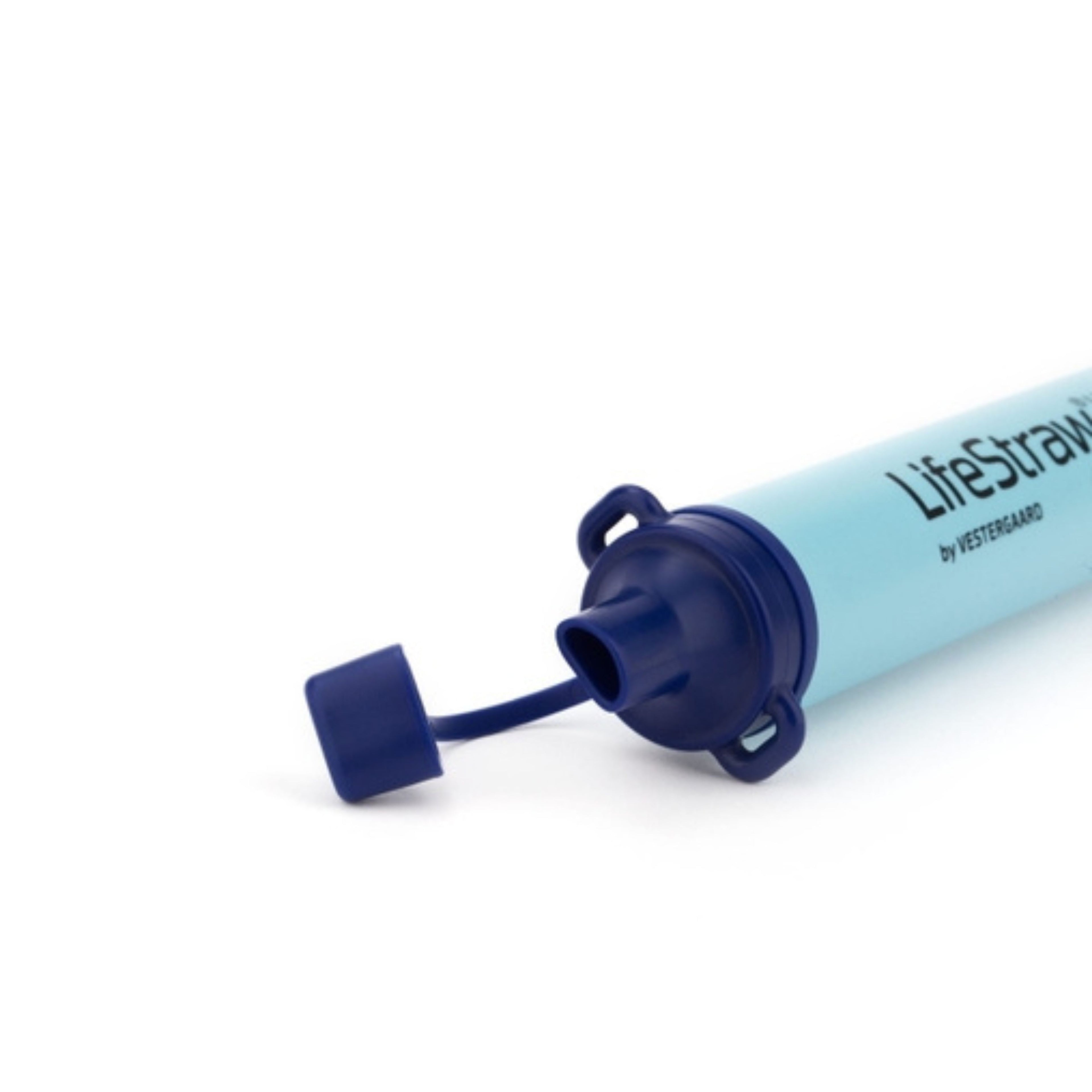 Lifestraw Personal Water Filter for Travel, Hiking, Camping and Survival - Blue