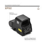 Compact EOTECH XPS2 Holograafic Weepon Siight With Red Retiicle For Tactical Gon.