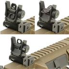 UTG® Low Profile Flip Up Optic Guard with Magnetic Quick Snap Opening