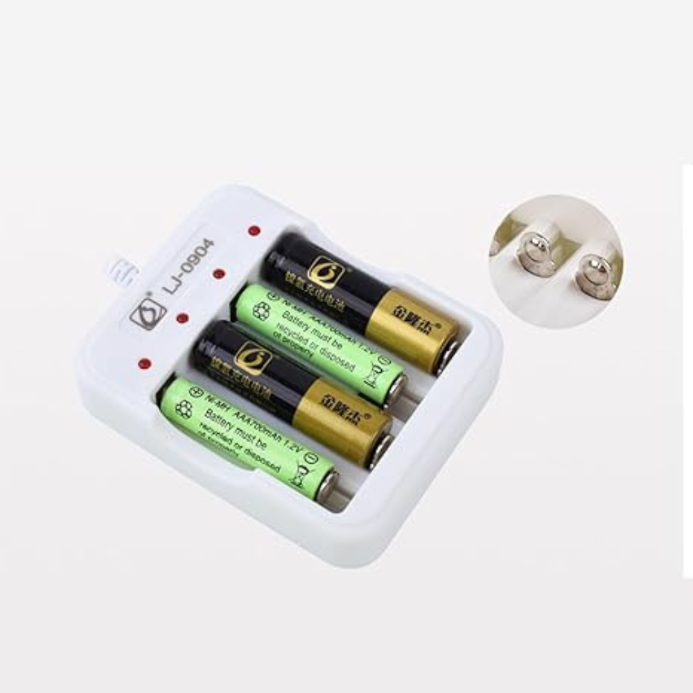 4-Slot Intelligent USB Battery Charger with High-Efficiency Smart Protections for Tactical Hardware