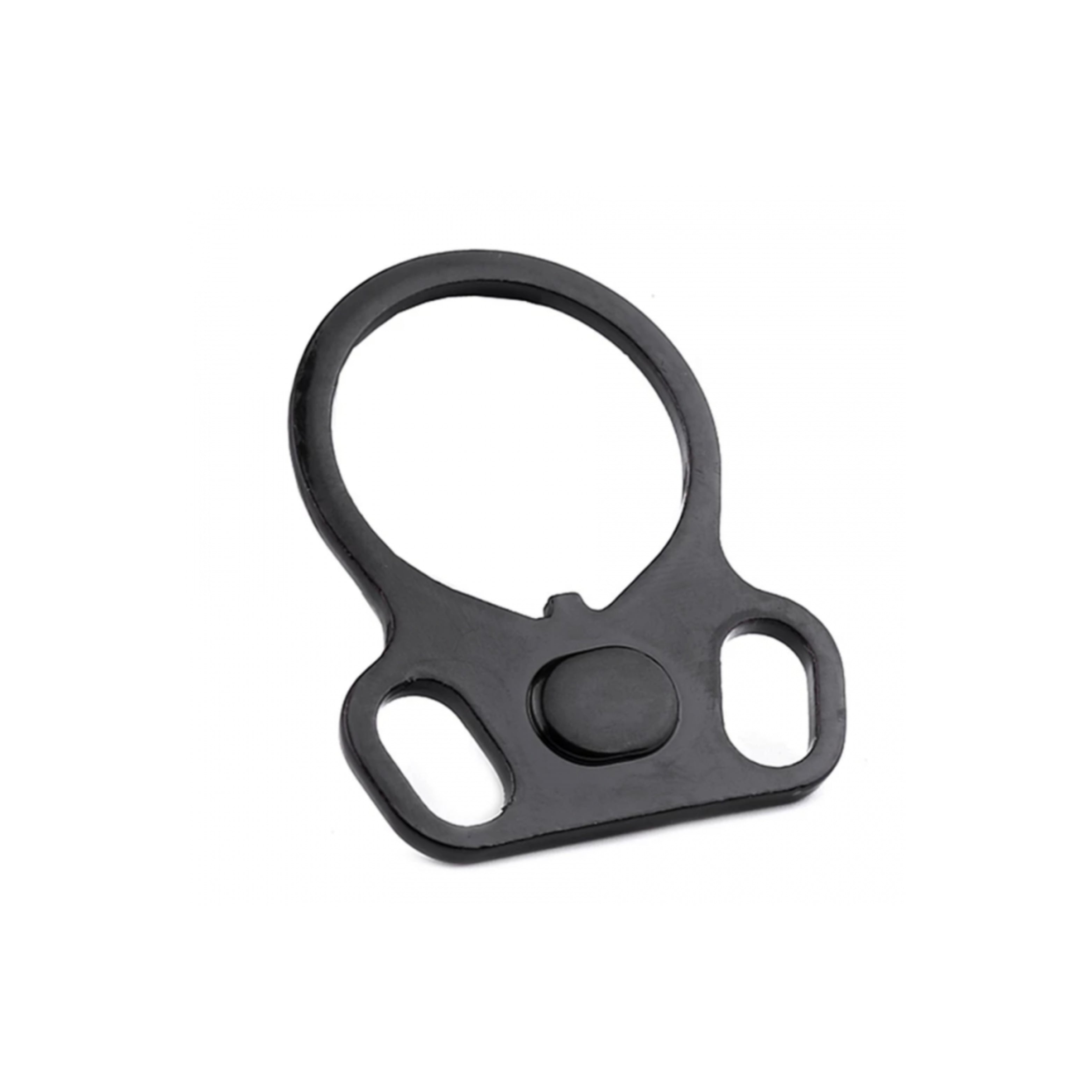 Dual-Point Tactical Sling Mount Receiver End Plate for Enhanced Platform Carry Mobility