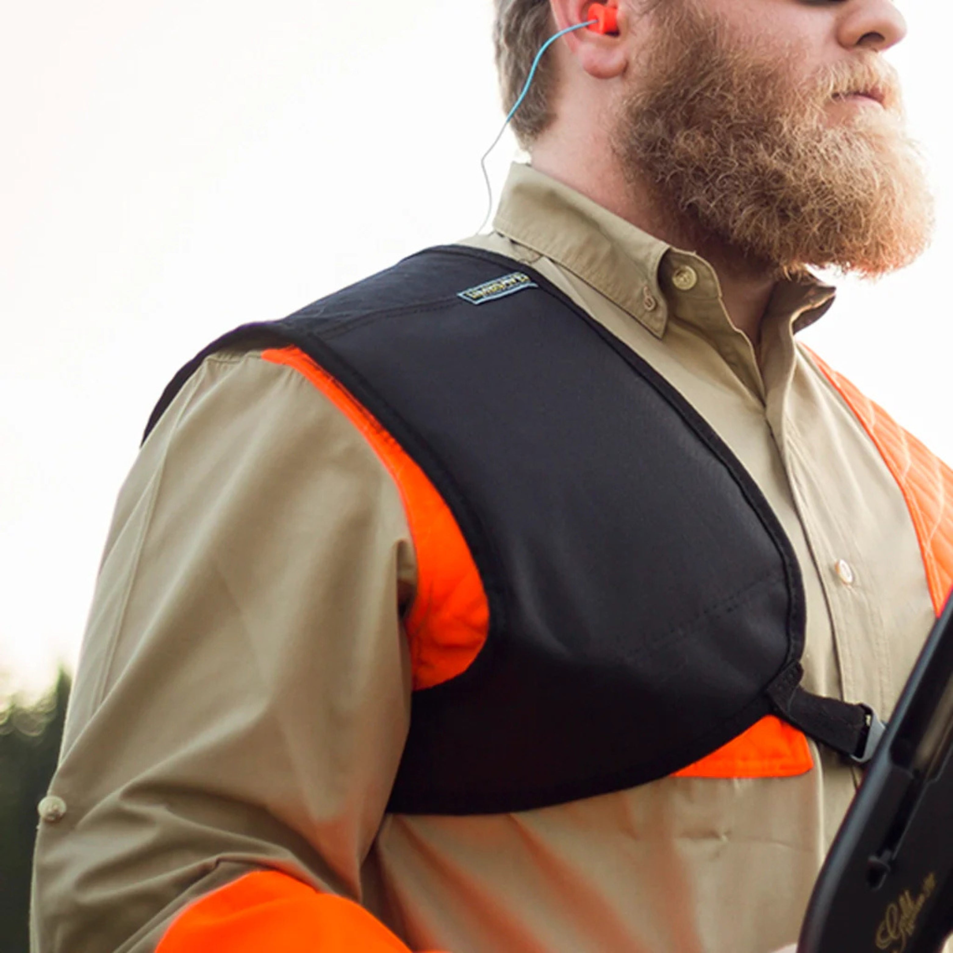 Professional Limb-Saver Range Vest with Internal Impact Buffer and Hardware Storage
